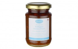 Eatelish Kolhapuri Chicken Pickle   Glass Jar  150 grams